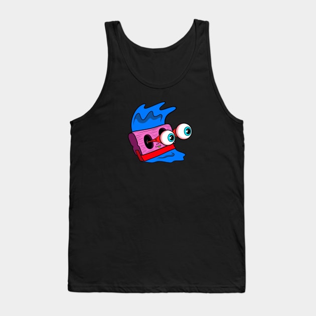 screen printing shocked Tank Top by Behold Design Supply